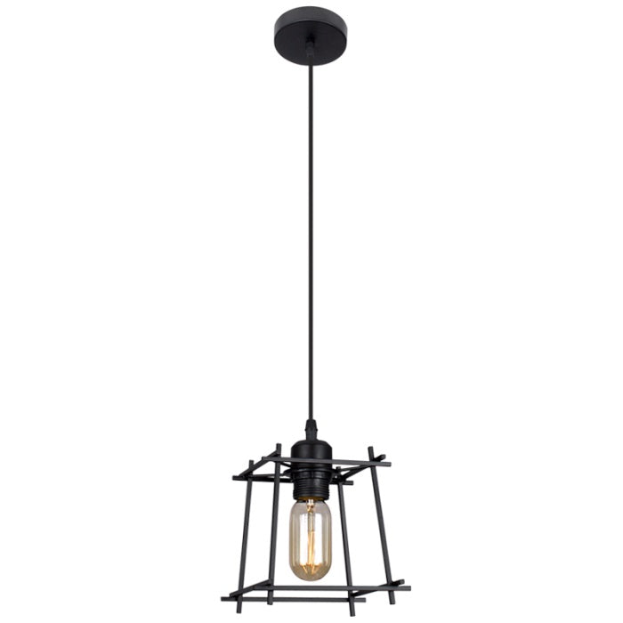 Beck Mini Black Industrial Pendant Light - Lighting.co.za