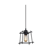 Beck Mini Black Industrial Pendant Light - Lighting.co.za