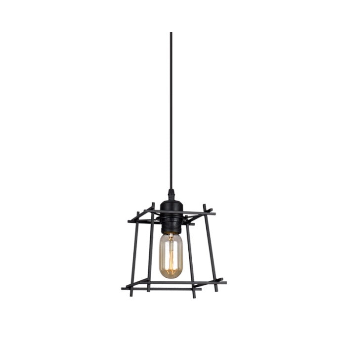 Beck Mini Black Industrial Pendant Light - Lighting.co.za