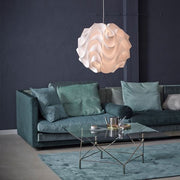 Clifton Chic Retro White Pendant Light 2 Sizes - Lighting.co.za