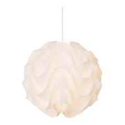 Clifton Chic Retro White Pendant Light 2 Sizes - Lighting.co.za