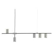 Amalfi 5 Light Brass Look or Chrome Stem Pendant Light - Lighting.co.za