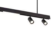 All In One Black LED Magnetic Track Light - Lighting.co.za