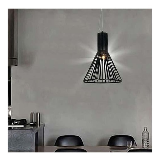 Vicky Black Metal Flute Nordic Pendant Light - Lighting.co.za