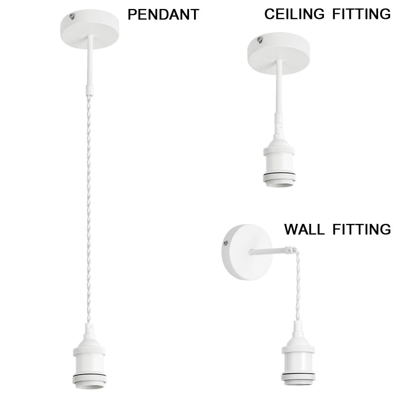 Ziggy Black | White | Chrome | Bronze Wall Light - Lighting.co.za