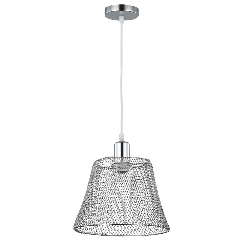 Lexi Black | Copper | Chrome Mesh Pendant Light - Lighting.co.za