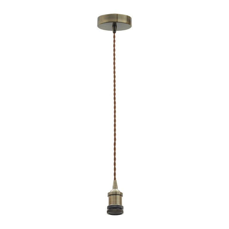 Retro Twisted Fabric Cord Set Pendant Light - Lighting.co.za
