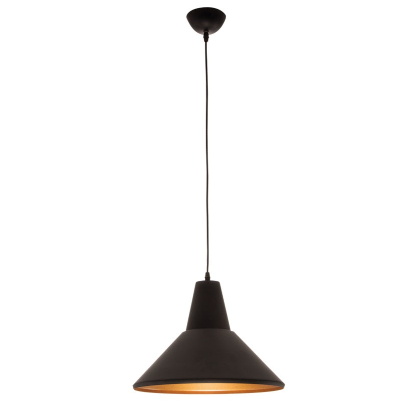 Mute Black And Gold Pendant Light - Lighting.co.za