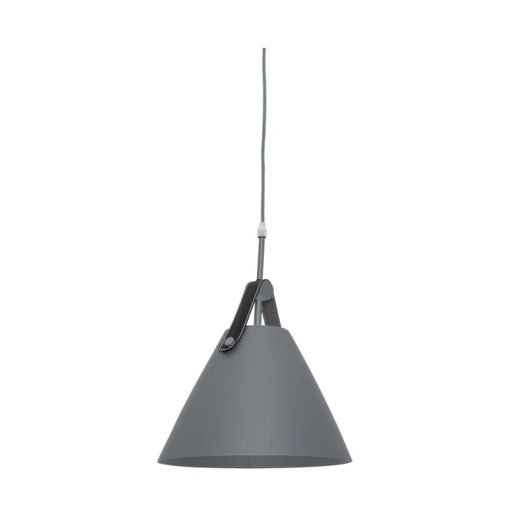 Lumi White Or Grey Nordic Leather Strap Pendant Light - Lighting.co.za