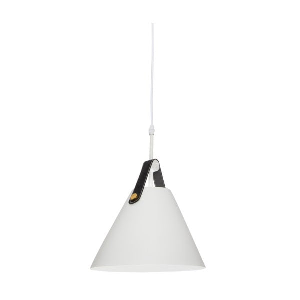 Lumi White Or Grey Nordic Leather Strap Pendant Light - Lighting.co.za