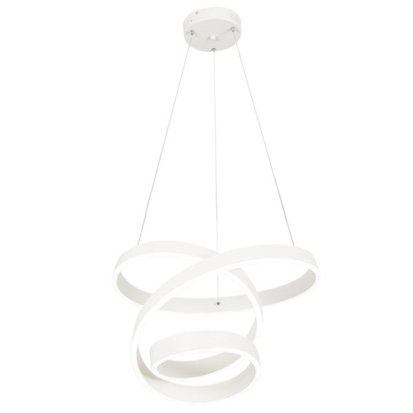 Leila Flow White LED Pendant Light - Lighting.co.za
