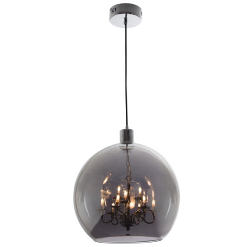Olli Glass Dome and Chandelier Pendant Light - Lighting.co.za