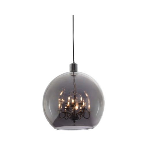 Olli Glass Dome and Chandelier Pendant Light - Lighting.co.za