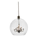 Olli Glass Dome and Chandelier Pendant Light - Lighting.co.za