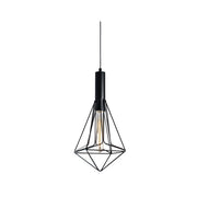 Cortez Black Geo Industrial Pendant Light - Lighting.co.za