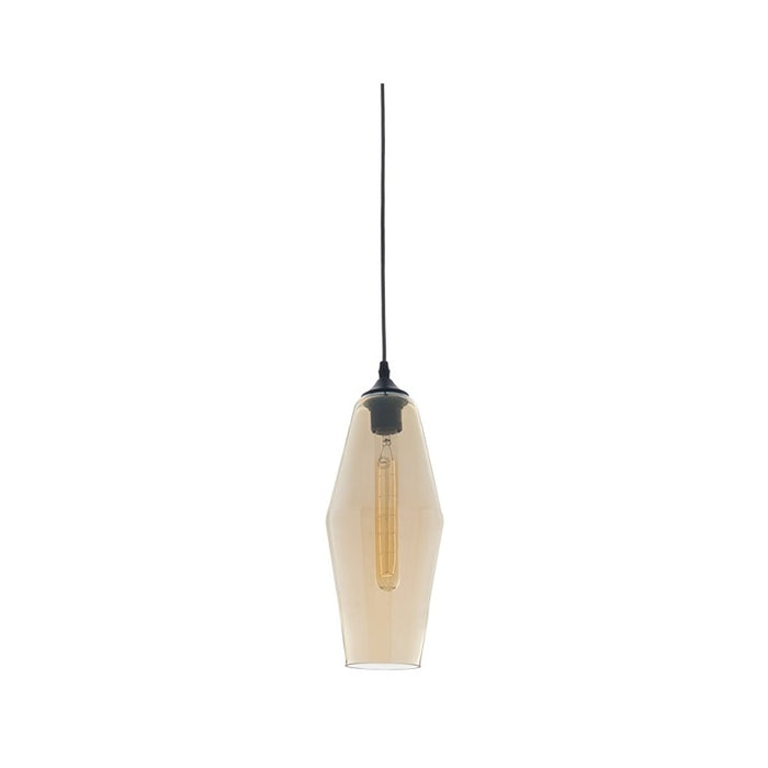 Lisaya Amber Glass Pendant Light - Lighting.co.za