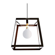Hampton Open Flat Bar Lantern Pendant Light - Lighting.co.za