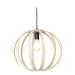 Natural Birch Wood Ball Pendant Light - Lighting.co.za