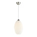 Olivia Long Opal Rippled Glass Pendant Light 2 Sizes - Lighting.co.za