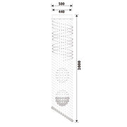 Valerie Drop Chrome and Clear 7 Light Chandelier - Lighting.co.za