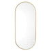 Pill LED Backlit Gold or Black Round Wall Mirror 4 Sizes - Lighting.co.za