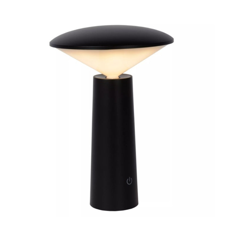 Celestial 4 Watt LED Portable Black or White Rechargeable Table Lamp - Lighting.co.za