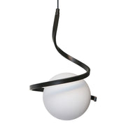 Infinity Black | Gold and Glass Ball Pendant Light - Lighting.co.za