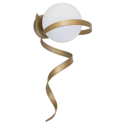 Infinity Black | Gold and Glass Ball Wall Light - Lighting.co.za