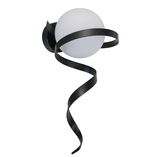 Infinity Black | Gold and Glass Ball Wall Light - Lighting.co.za