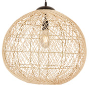 Souria Natural Woven Rattan Pendant Light - Lighting.co.za