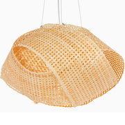 Neda Organic Shaped Rattan Pendant Light 2 Sizes - Lighting.co.za