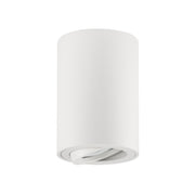 Zana Round Barrel Black | White | Silver Round GU10 Surface Mounted Down Light - Lighting.co.za