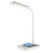 Tidal Black or White LED Desk Lamp with Wireless Mobile Charger - Lighting.co.za