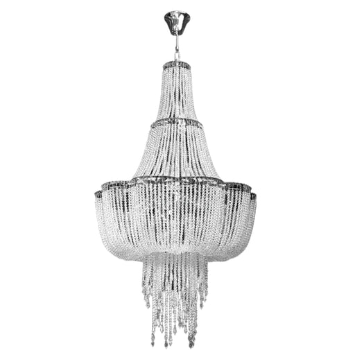 Cascade 12 | 20 Light Clear K9 Crystal Chandelier - Lighting.co.za