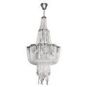 Cascade 12 | 20 Light Clear K9 Crystal Chandelier - Lighting.co.za