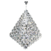 Diamond Clear K9 Crystal Chandelier 2 Sizes - Lighting.co.za