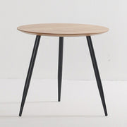 Asher Natural and Black Side Table - Lighting.co.za