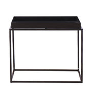 Cube High Black | Grey | White Metal Side Table - Lighting.co.za