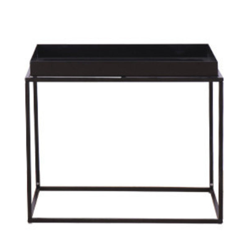 Cube High Black | Grey | White Metal Side Table - Lighting.co.za