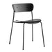 Tulia Saloon Black or Natural Dining Chair - Lighting.co.za
