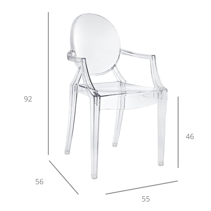 Casper Replica Phillipe Starck Ghost Dining Chair - Lighting.co.za