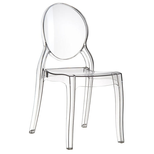 Elizabeth Clear Stackable Dining Chair - Lighting.co.za