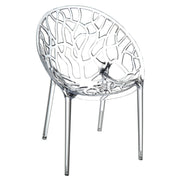 Crystal Clear or Amber Dining Chair - Lighting.co.za