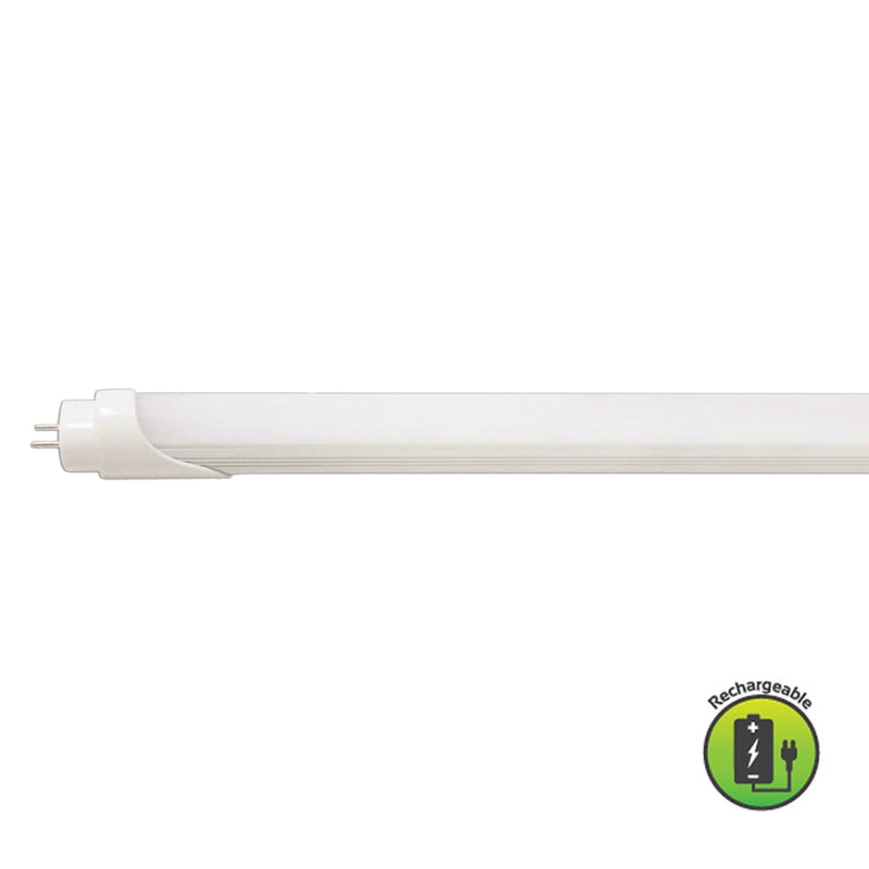 T8 Rechargeable LED 18W Tube Bulb 1200mm 6000K Non Dim B - Lighting.co.za