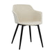 Diaz Black Frame Dining Chair - Lighting.co.za