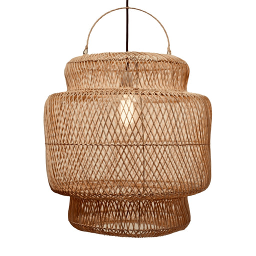 The Grand Daddy Natural Rattan Pendant Light - Lighting.co.za