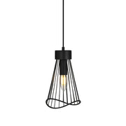 Sensu Baccor Black | Gold Wire Pendant Light - Lighting.co.za