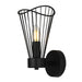 Sensu Baccor Black | Gold Wire Wall Light - Lighting.co.za