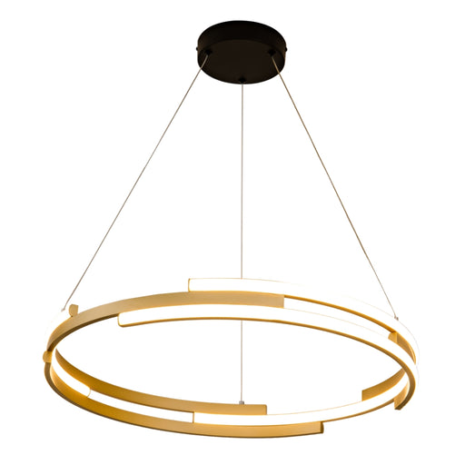Arena Gold Ring LED Pendant Light - Lighting.co.za
