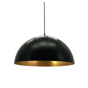 Royale Rocco Black and Gold Pendant Light 3 Sizes - Lighting.co.za